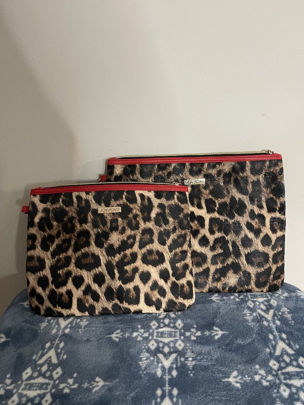 Joan and David Makeup Bags
